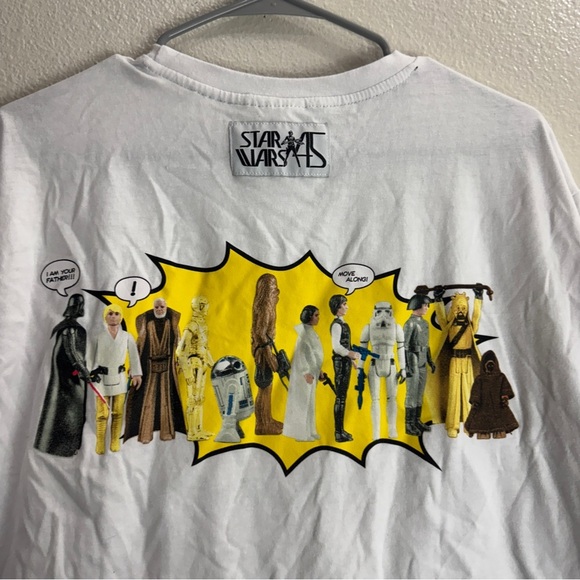 Star Wars Vintage Action Figures Shirt Size Medium - Picture 8 of 10